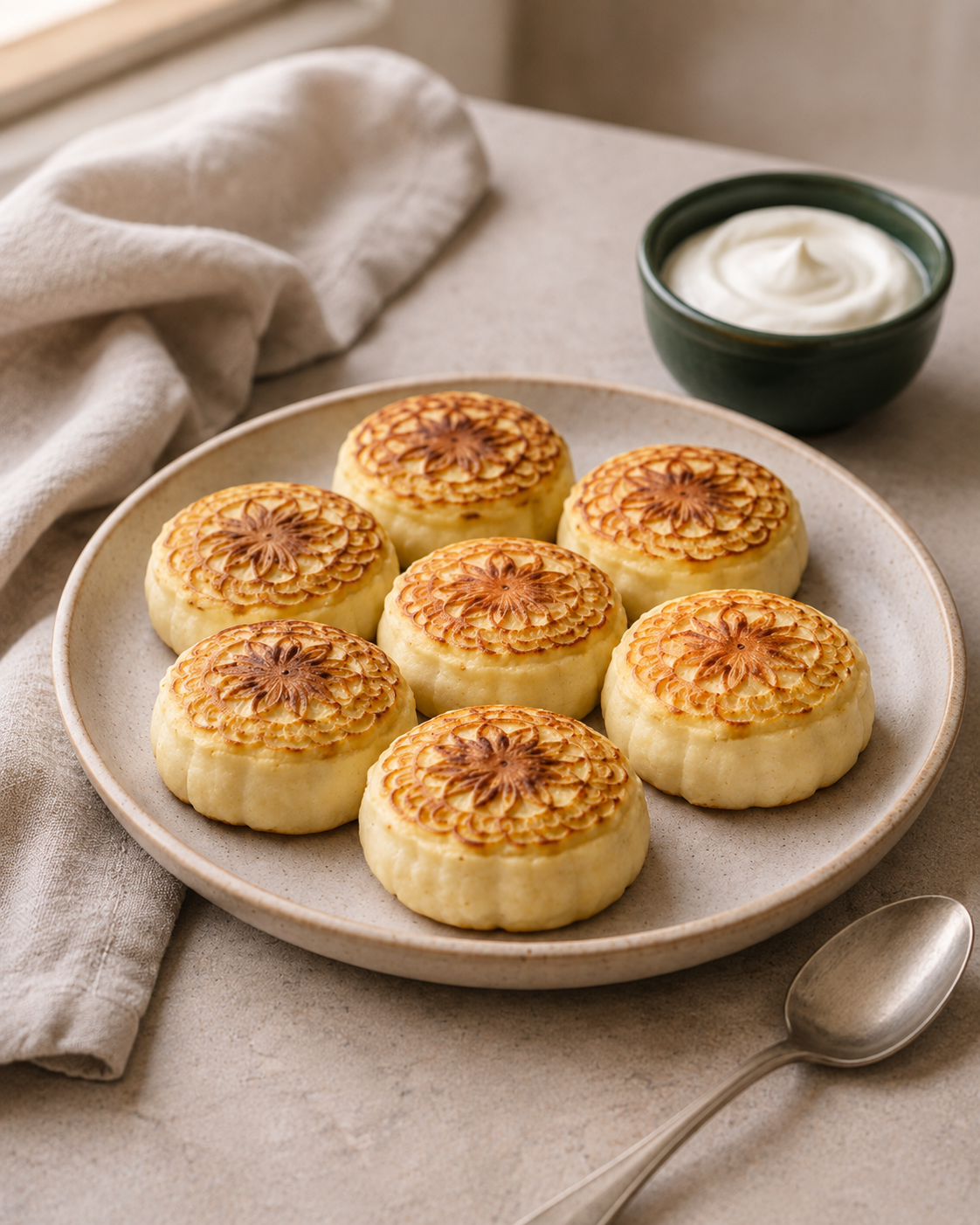 Sugar-Free Soft Cheese Cheesecakes (Syrniki), 5 pcs (Frozen)