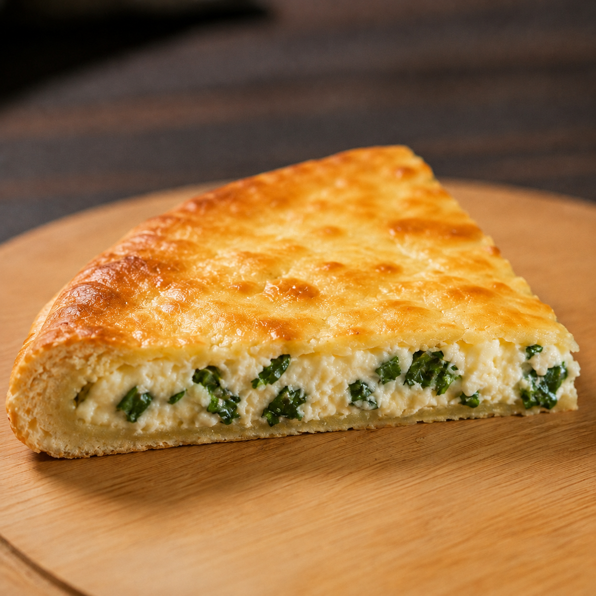 Ossetian Pie with Adygean Cheese, Green Onion & Parsley, 0.6 lb