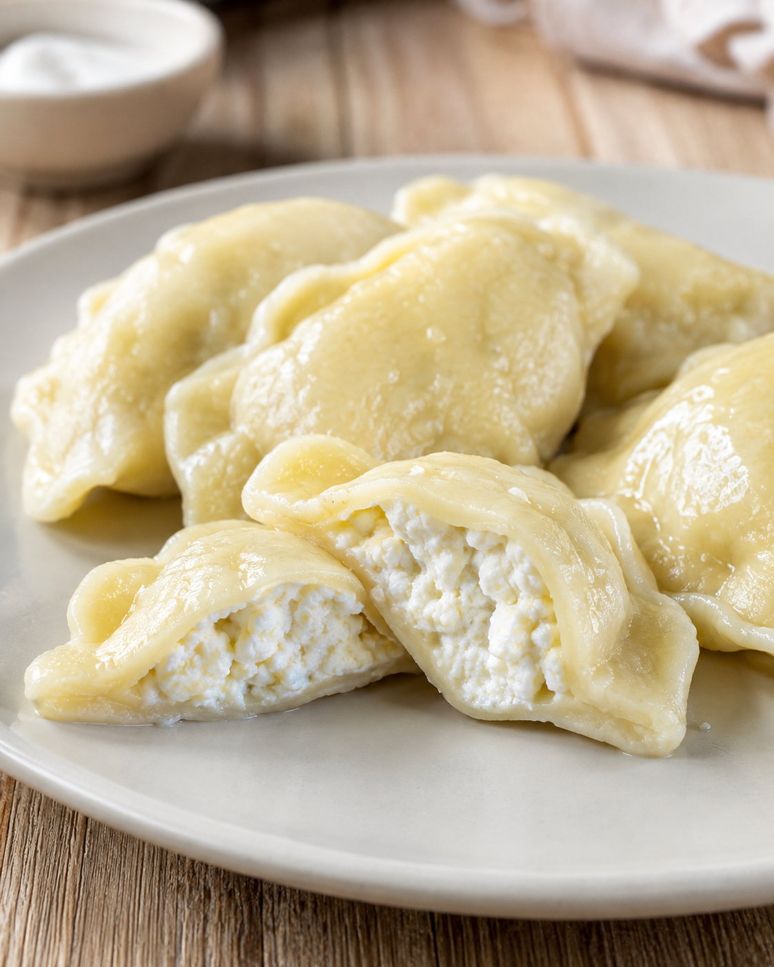 Vareniki with Soft Cheese (frozen), 1 lb