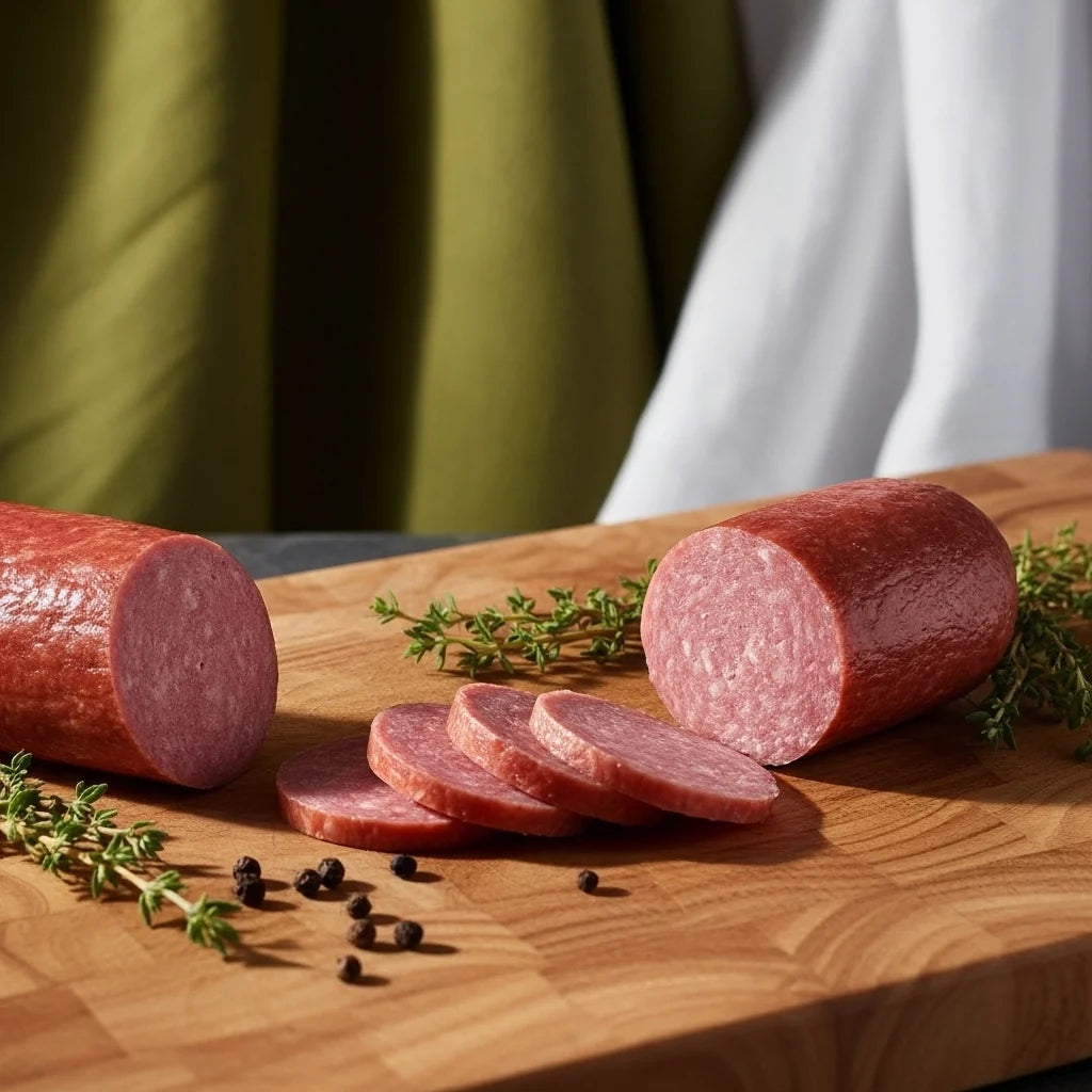 Finnish Smoked Cervelat Sausage, 0.5 lb