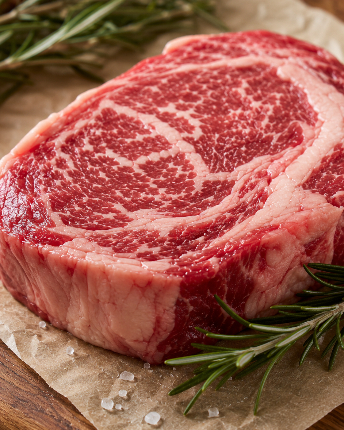 Grass-Fed Ribeye Steaks, Chilled, 8-10 oz