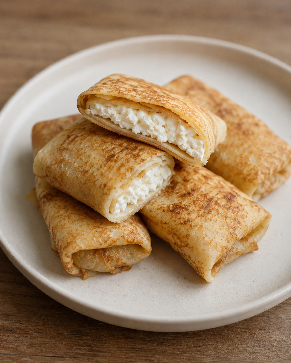 Soft Cheese-Filled Crepes (Blini), 4 pcs (Frozen)