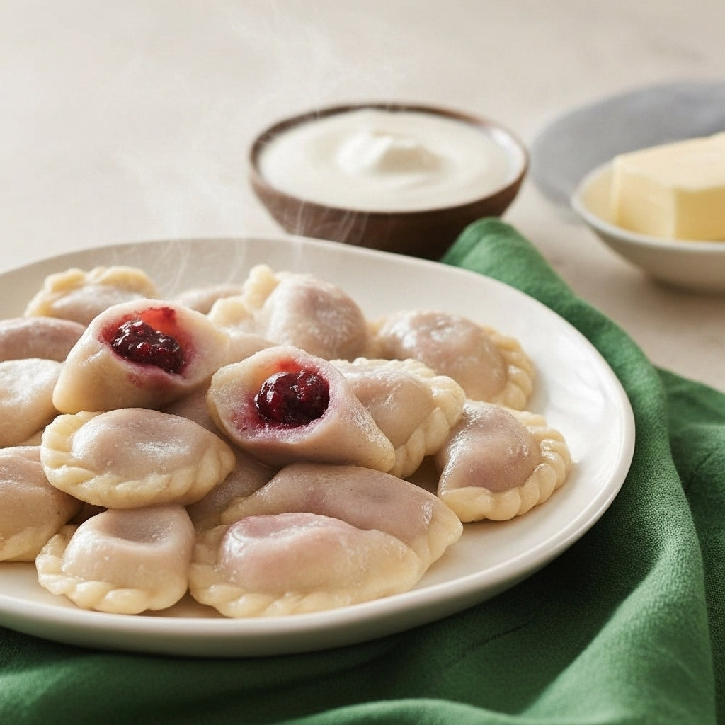 Vareniki with Cherries, 1 lb
